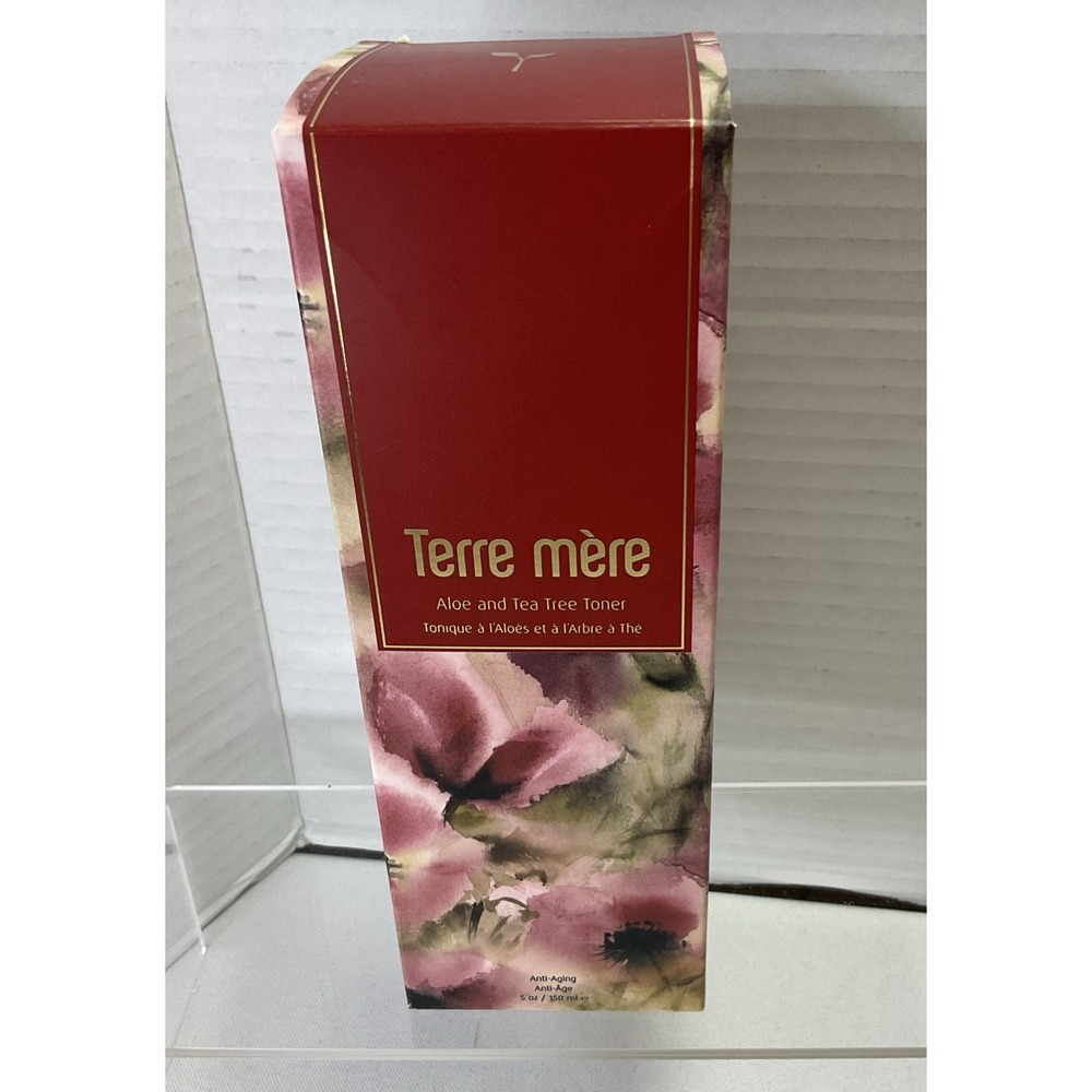Terre Mere Aloe and Tea Tree Anti-Aging Toner FULL‎ SIZE 5 oz/150 ml New in Box
